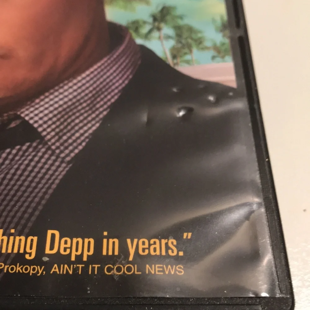 Blu-ray Disc Johnny Depp in The Rum Diary pre owned